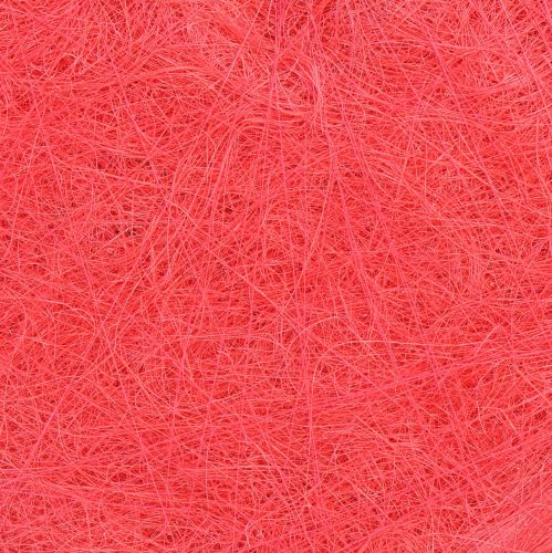Prodotto Decorazione cuore con fibre di sisal in cuore di sisal rosa 40x40 cm