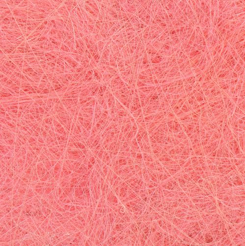 Floristik24 Decorazione cuore con fibre di sisal Cuore in sisal rosa chiaro 40x40cm