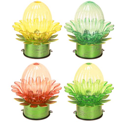Prodotto Fiore solare LED Luce solare da appendere Ø11,5cm 4 pezzi