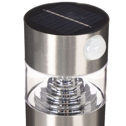 Lampada solare da giardino con picchetto e illuminazione a LED, 34 cm | Floristik24.it