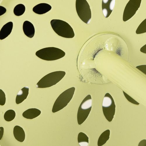 Prodotto Lampada da tavolo solare a LED con design floreale, illuminazione d'atmosfera per esterni, 28 cm