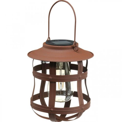 Lampada decorativa, lampada per il giardino, lanterna solare bianco caldo Ø15cm H18cm