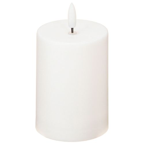 Prodotto Candela solare LED Candela con timer Bianco Bianco caldo Ø7cm H12.5cm