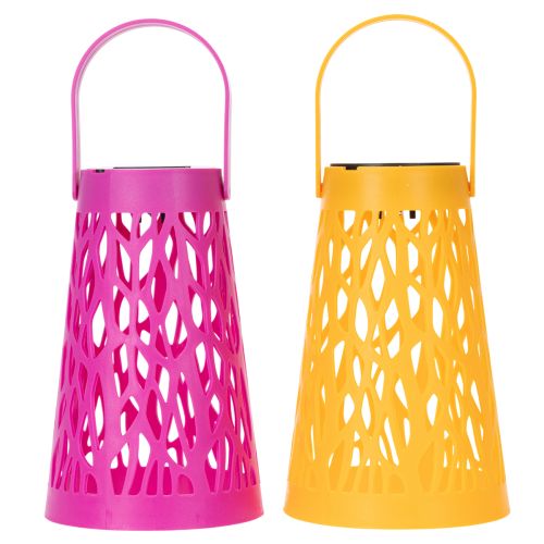 Prodotto Lanterna solare per uso esterno, perfetta per le accoglienti serate estive in giardino e in terrazza, 26 cm, 2 pezzi