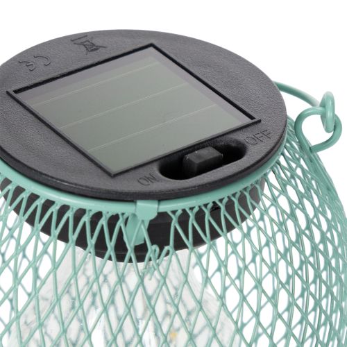 Prodotto Lanterna solare, illuminazione decorativa a LED, risparmio energetico, ideale per uso esterno, 12 cm