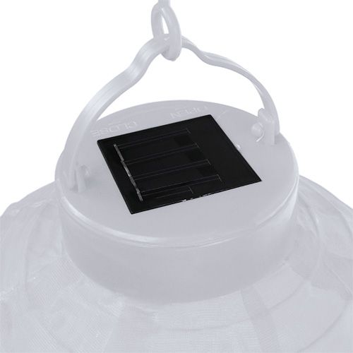 Prodotto Lanterna LED con energia solare 20cm bianca