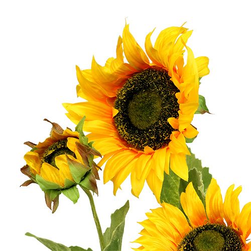 Floristik24 Giallo girasole 85 cm