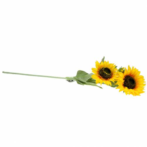 Floristik24 Fiore di seta di girasole 66cm