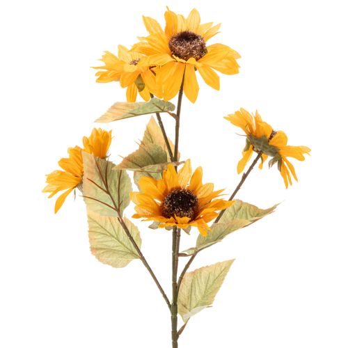Girasole artificiale, decorazione realistica, 72 cm, 2 pezzi acquistare | Floristik24.it