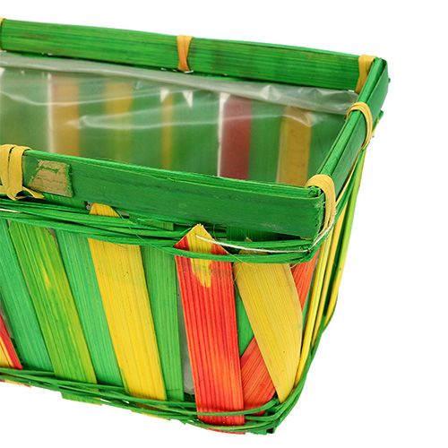 Prodotto Cestino per patatine quadrato multicolore 25 cm 9 pz