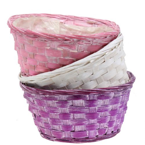 Prodotto Ciotola per patatine rotonda viola/bianco/rosa Ø19cm 8 pz