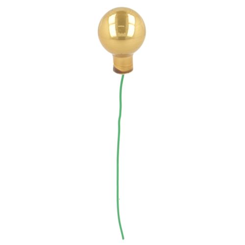 Mini palline di Natale su filo, bacche a specchio, lucide, 20 mm, 140 pezzi | Floristik24.it