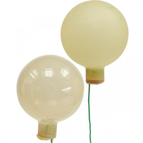 Prodotto Mini palline di Natale mix panna opaco/lucido Ø40mm 32pz