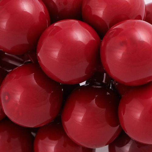 Prodotto Bacche a specchio Palline di Natale in vetro rosso Ø20mm 140 pz