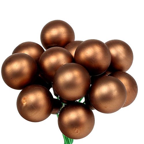 Prodotto Bacche a specchio Ø1,5 cm marrone-oro 140 pz