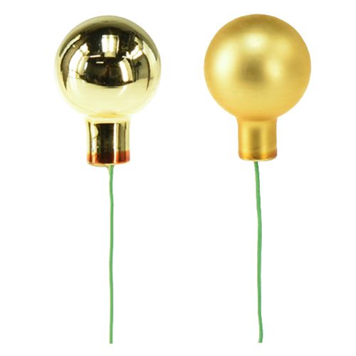 Prodotto Mini palline per albero di Natale in vetro specchio bacche Ø20mm 140 pz