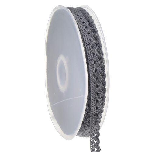 Prodotto Nastro decorativo nastro decorativo grigio scuro nastro per gioielli W9mm L20m