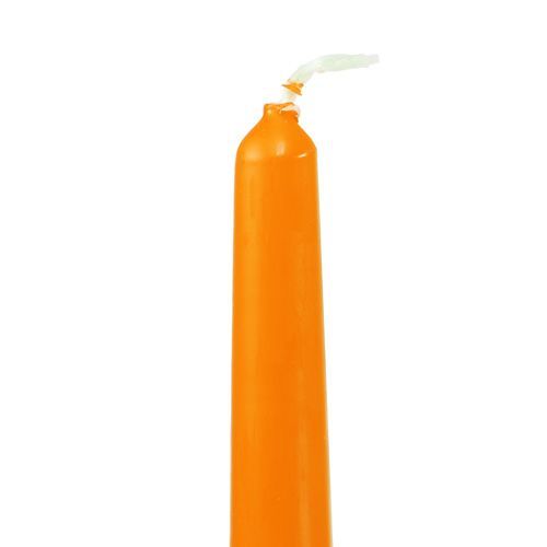 Prodotto Candele coniche 250/23 Arancio 12pz