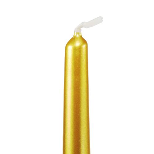 Prodotto Candele coniche 300/23 candele da tavola oro 12 pezzi