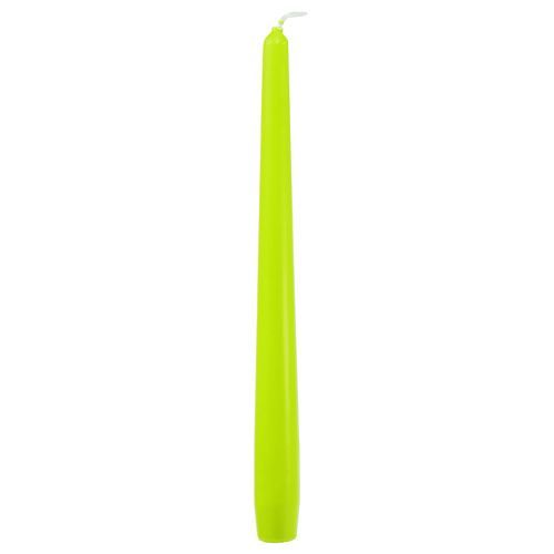 Prodotto Candele coniche 250/23 verde chiaro 12pz.