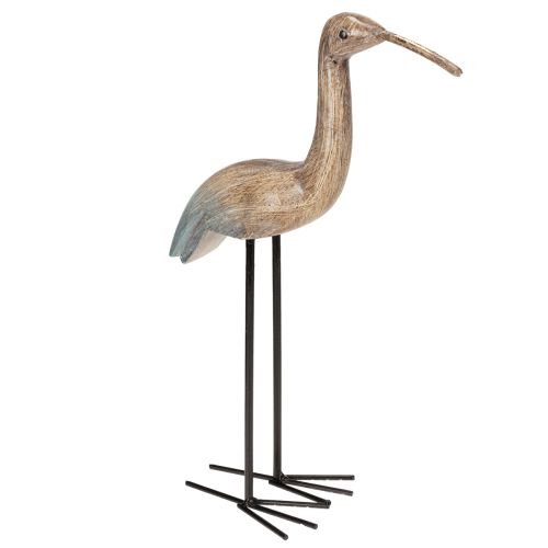 Figura decorativa a forma di uccello per composizioni stagionali 34 cm