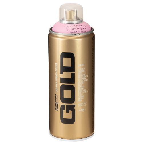 Vernice spray Montana Gold Pink Frozen Raspberry, 400 ml