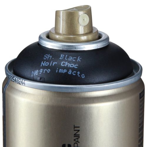 Prodotto Vernice spray nera Montana Gold vernice spray acrilica 400ml