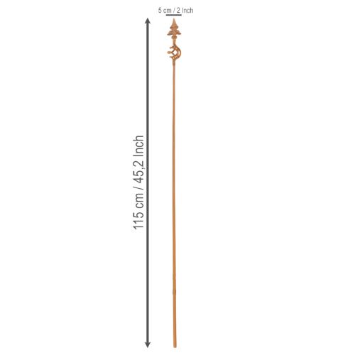 Prodotto Traliccio da giardino con paletto decorativo, 115 cm.