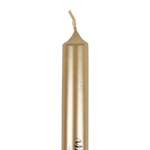 Candele natalizie candele a bastoncino Crema natalizia 25 cm 4 pezzi