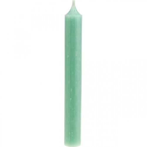 Candele a bastoncino Candele verdi Decorazione candela di giada Ø21/170mm 6pz