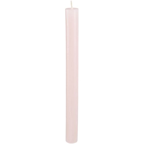 Prodotto Candele a bastoncino candele tinta unita rosa chiaro rosa 21×240 mm 12 pz