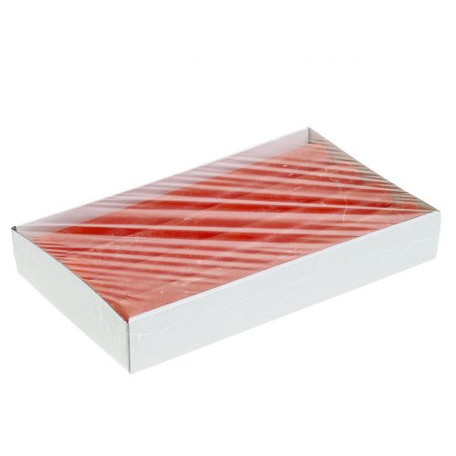 Prodotto Candele coniche tinta unita arancione 34 mm x 300 mm 4 pz
