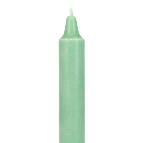 Prodotto Candele coniche PURE Candele Wenzel Verde Smeraldo 250/23mm 4 pz
