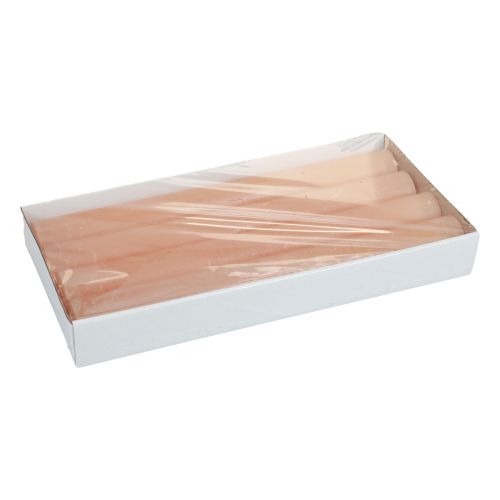 Prodotto Candele stick colorate Candele pesca arancione 34×300mm 4 pz