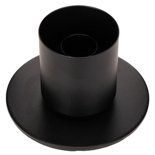 Portacandele affusolato con cilindro in vetro. Semplice e intramontabile. 31 cm | Floristik24.it