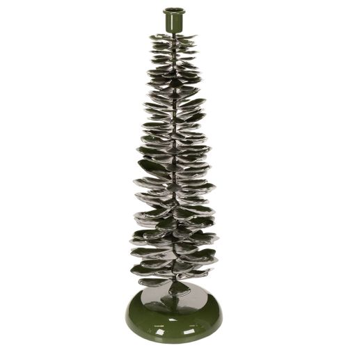 Portacandele a forma di albero di Natale, in metallo verde, 45 cm acquistare | Floristik24.it