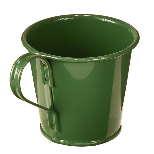 Prodotto Portacandele conico a tazza verde scuro H6cm 6 pezzi
