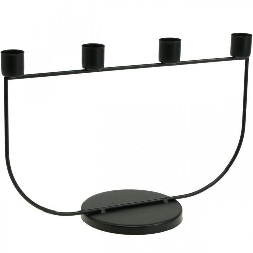 Floristik24 Candeliere, portacandele Corona dell&#39;Avvento 27,5 cm H18,5 cm