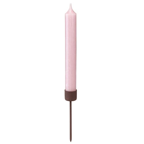 Prodotto Portacandele a bastone per tappare marrone ruggine Ø22mm H10,5cm 12 pz