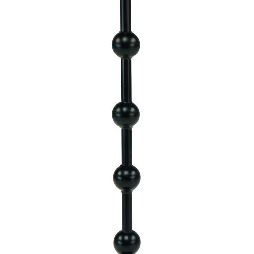 Prodotto Portacandele a bastone candeliere in metallo nero H30cm