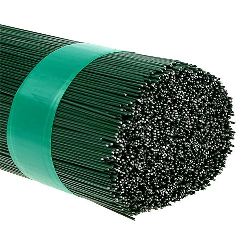 Floristik24 Cavo plug-in verniciato verde 1,0/300 mm 2,5 kg