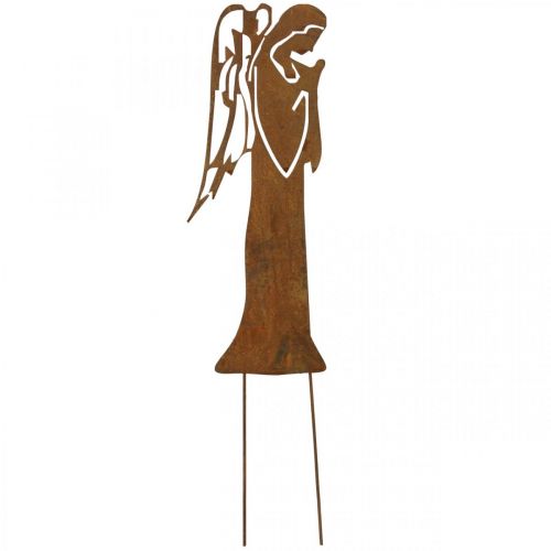 Floristik24 Palo da giardino Patina natalizia Deco Angelo che prega 40 cm