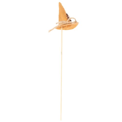 Decorazioni a forma di cappello da strega in feltro per la tavola autunnale, 28 cm, 12 pezzi | Floristik24.it