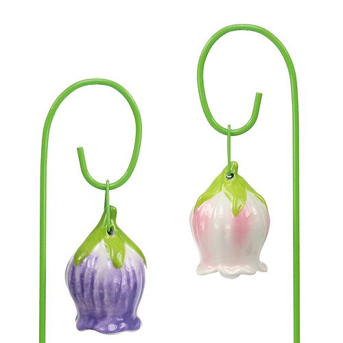 Floristik24 Spina fiori in ceramica 5cm 28cm 8pcs