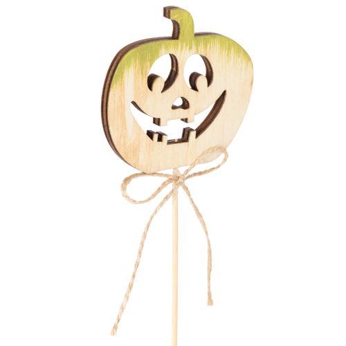 Zucca decorativa con viso, decorazione di Halloween, 31 cm, 12 pezzi | Floristik24.it