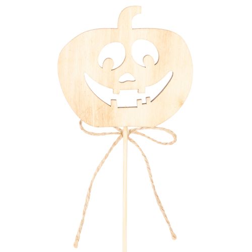 Zucca decorativa con viso, decorazione di Halloween, 31 cm, 12 pezzi | Floristik24.it