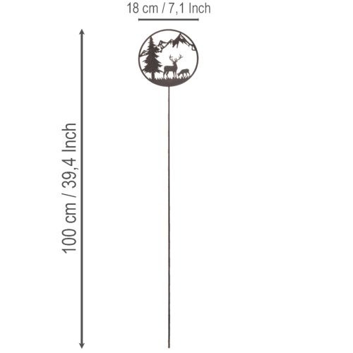 Paletto decorativo, animali