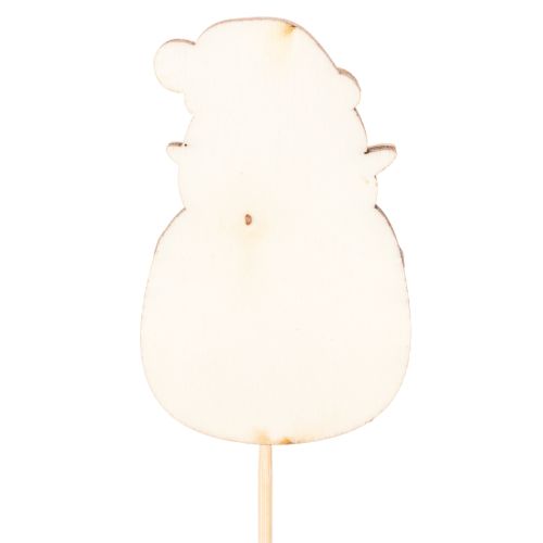 Paletti decorativi di Babbo Natale per composizioni floreali e piante in vaso, 31 cm, 12 pezzi | Floristik24.it