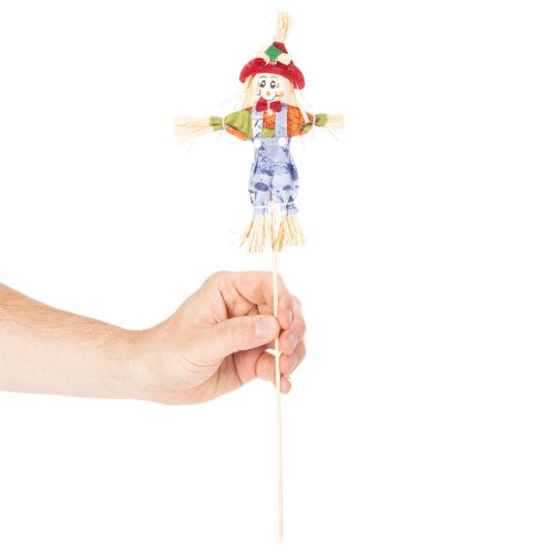 Paletti portafiori a forma di spaventapasseri per composizioni floreali, 37 cm, 6 pezzi | Floristik24.it