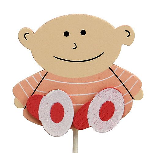 Prodotto Plug Baby 5 cm L25 cm Rosa 20 pz
